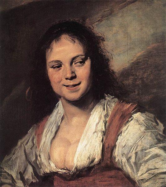 Frans Hals Gypsy Girl oil painting image